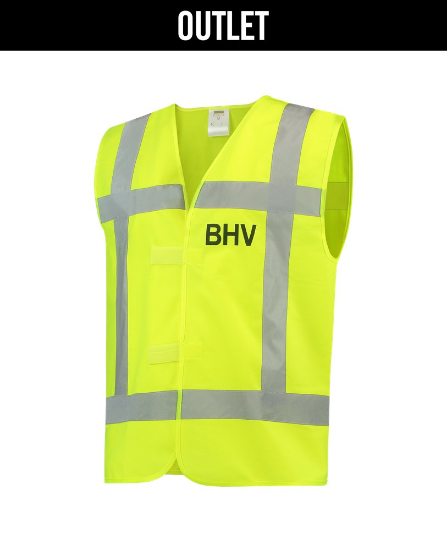 Afbeeldingen van TRICORP Veiligheidsvest RWS BHV 453006 fluor geel L