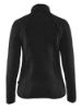 Afbeeldingen van BLÅKLÄDER Gebreid vest dames 4912 antraciet/wit 2XL