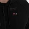 Afbeeldingen van MILWAUKEE Hoodie verwarmd M12HHBL4-0 zwart S