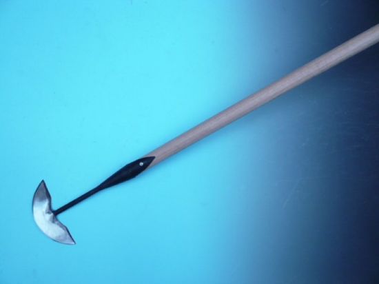 Afbeeldingen van Schoffel smal nr.3 18CM met steel 160X3,2CM