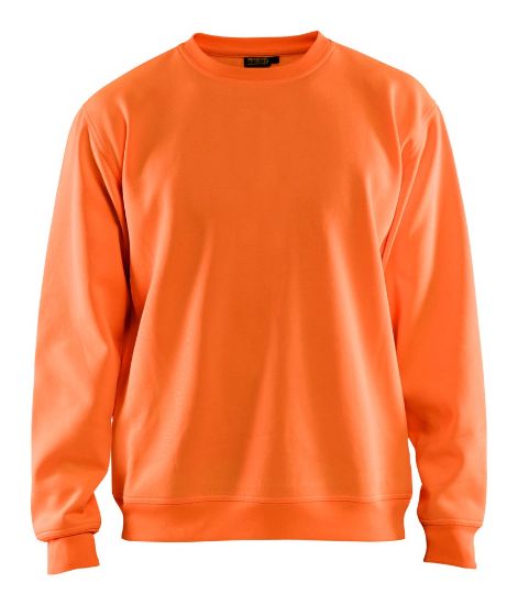 Afbeeldingen van BLÅKLÄDER Sweater 3401 High Vis oranje L