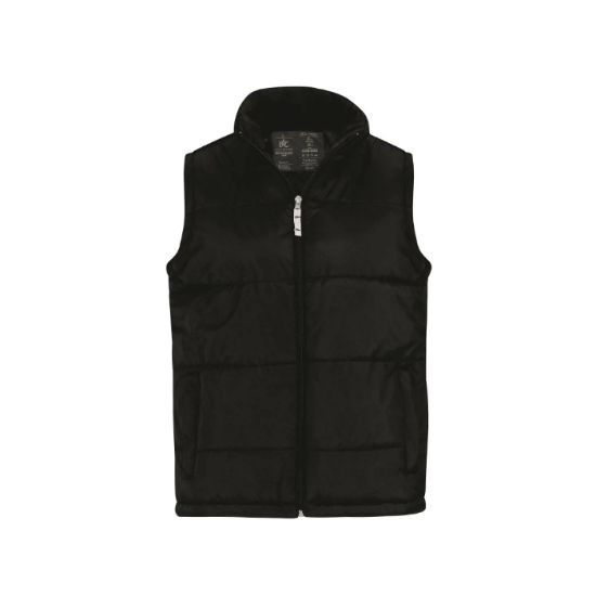 Afbeeldingen van B&C Bodywarmer 5JM930 zwart 3XL