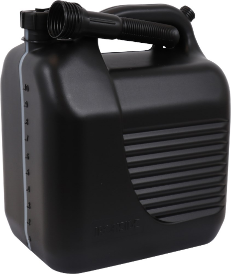 Afbeeldingen van IRONSIDE Jerrycan zwart 10L
