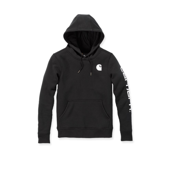 Afbeeldingen van CARHARTT Sweatshirt lange mouwen met grafische print dames 102791 zwart M