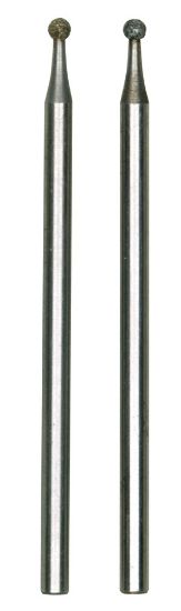 Afbeeldingen van PROXXON Diamant slijpstift kogel 1,8MM 2x