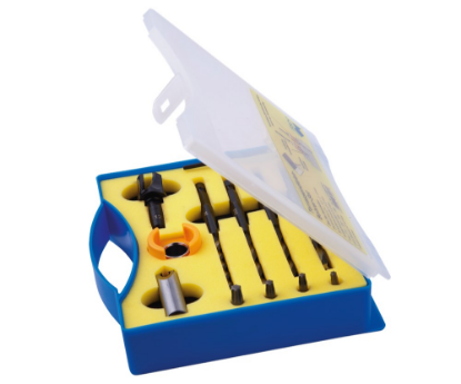 Afbeeldingen van ROTEC Terrasborenset 11-delig + proppenboor