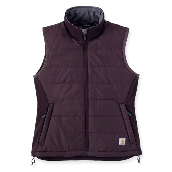 Afbeeldingen van CARHARTT Bodywarmer gevoerd relaxed dames 105984 blackberry XL