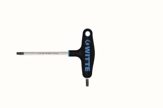Afbeeldingen van WITTE Schroevendraaier PRO T-greep 2x TORX T10