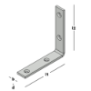 Afbeeldingen van GEBR. BODEGRAVEN Dorpelhoek zwaar ZM 100X100MM 20X4MM