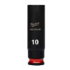 Afbeeldingen van MILWAUKEE Dop SHOCKWAVE ¼" lang 10MM