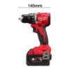 Afbeeldingen van MILWAUKEE Accu boorschroefmachine compact M18BLDDRC-502C 18V 2x 5,0Ah in HD-Box