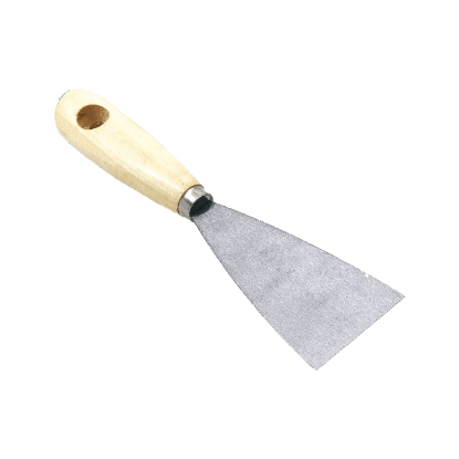 Afbeeldingen van Plamuurmes DHZ staal beukenhouten greep 38MM