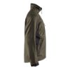 Afbeeldingen van BLÅKLÄDER Softshell jack 4950 groen/zwart 2XL
