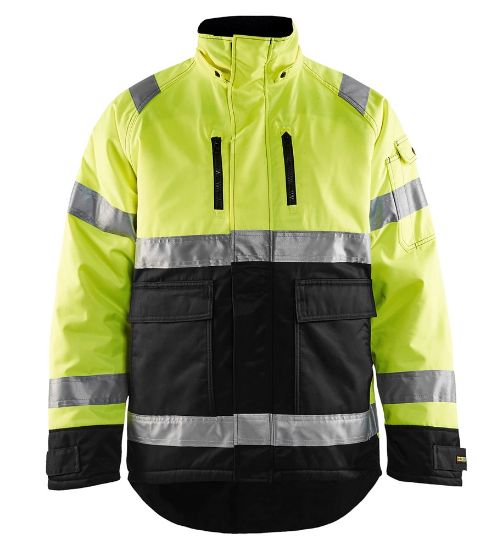 Afbeeldingen van BLÅKLÄDER Winterjas 4828 High Vis geel/zwart L