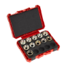 Afbeeldingen van MILWAUKEE Krimp persvormset DIN13 Cu 16-300MM² in koffer t.b.v. M18 HCCT 11x