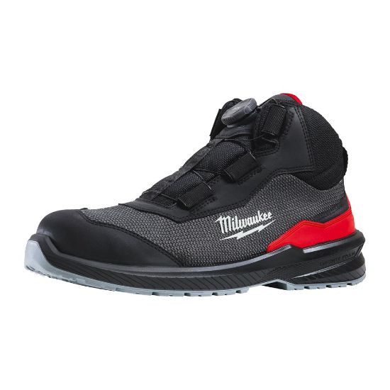 Afbeeldingen van MILWAUKEE Veiligheidsschoen hoog Flextred S1PS B1M110133 ESD FO SR zwart 44