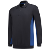 Afbeeldingen van TRICORP Polosweater bi-colour 302003 navy/royal blauw XS
