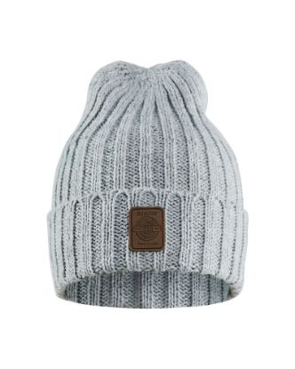 Afbeeldingen van BLÅKLÄDER Beanie gebreid reflecterend 2027 grijs mêlee onesize