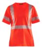 Afbeeldingen van BLÅKLÄDER T-shirt UV dames 3336 High Vis rood 3XL
