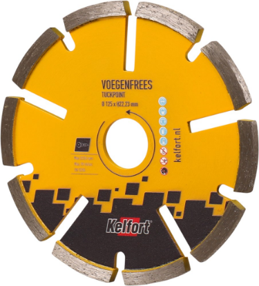 Afbeeldingen van KELFORT Diamant voegenfrees 125X22,23MM