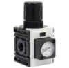 Afbeeldingen van Drukregelaar G¼" 27MM 8bar + manometer