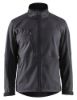 Afbeeldingen van BLÅKLÄDER Softshell jack 4950 medium grijs/zwart S
