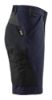 Afbeeldingen van BLÅKLÄDER Short service dames met 4-weg stretch 7123 donker marineblauw/zwart C50