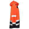 Afbeeldingen van TRICORP Parka High Vis bi-colour 403020 fluor oranje/inkt XS