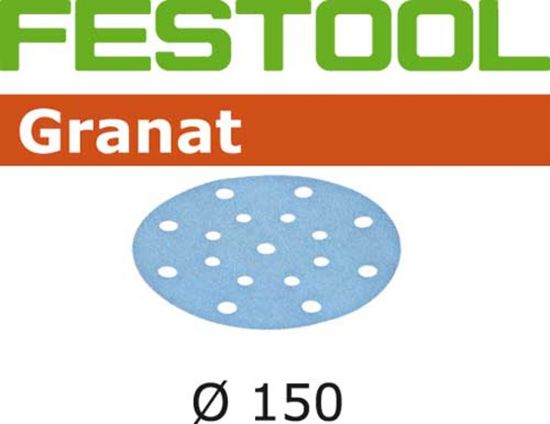 Afbeeldingen van Schuurschijf Granat STF D150/16 P180 10x