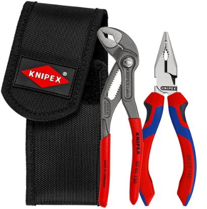 Afbeeldingen van KNIPEX Mini tangenset +riemtas 002072V06 2x