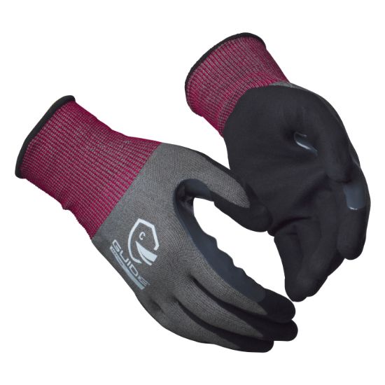 Afbeeldingen van GUIDE Handschoen nitrilcoating snijbestendig C 6604