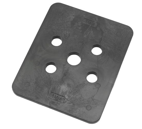 Afbeeldingen van GEBR. BODEGRAVEN Hogedrukplaat ABS 5MM 100X120MM