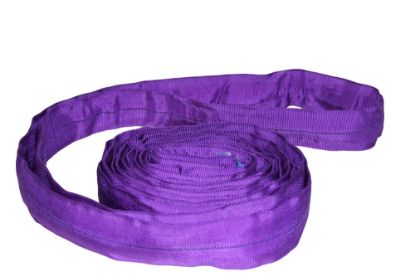 Afbeeldingen van ELLERsling Rondstrop paars 2M werklengte 1M 1ton