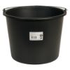 Afbeeldingen van GRIPLINE Bouwemmer 12L zwart met hengsel