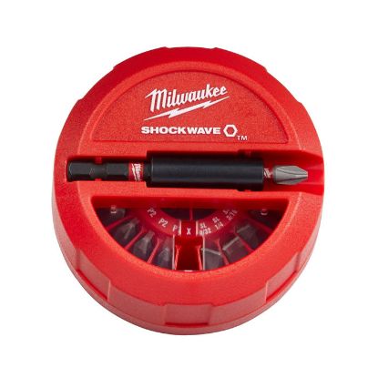 Afbeeldingen van MILWAUKEE Schroefbitset SHOCKWAVE PUCK 15x
