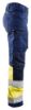 Afbeeldingen van BLÅKLÄDER Werkbroek met stretch dames 7161 marineblauw/High Vis geel C46