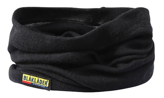 Afbeeldingen van BLÅKLÄDER Bandana 100% merino 2034 zwart onesize