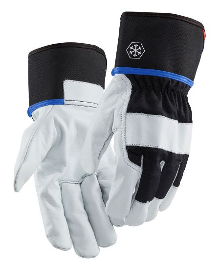 Afbeeldingen van BLÅKLÄDER Werkhandschoen gevoerd 2288 zwart/wit 11