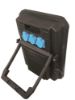 Afbeeldingen van TAB PL bouwlamp 4x36W IP44 9200LM klasse I met 3x VDE stekkerdoos