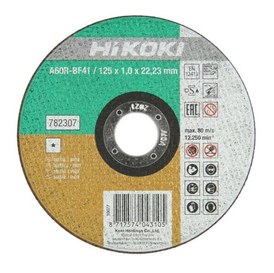 Afbeeldingen van Doorslijpschijf tbv RVS/metaal 115X1MM HSP