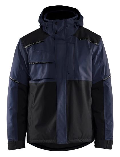 Afbeeldingen van BLÅKLÄDER Winterjas 4881 donker marineblauw/zwart M
