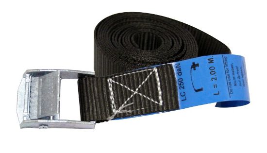 Afbeeldingen van ELLERstrap Gespband zwart 25MM 4M