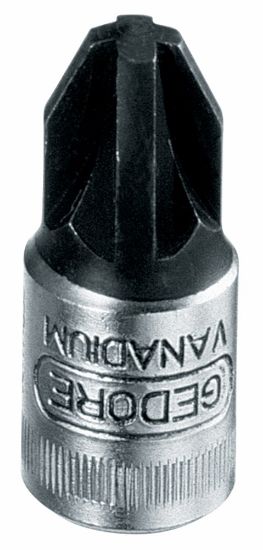 Afbeeldingen van GEDORE Schroevendraaierdopsleutel ¼" PZ1