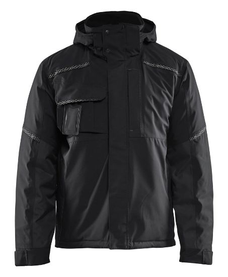 Afbeeldingen van BLÅKLÄDER Winterjas 4881 zwart 4XL
