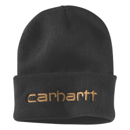 Afbeeldingen van CARHARTT Muts ribgebreid 104068 zwart onesize