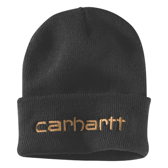 Afbeeldingen van CARHARTT Muts ribgebreid 104068 zwart onesize