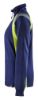 Afbeeldingen van BLÅKLÄDER Sweater dames met halve rits Visible 3403 marineblauw/High Vis geel S