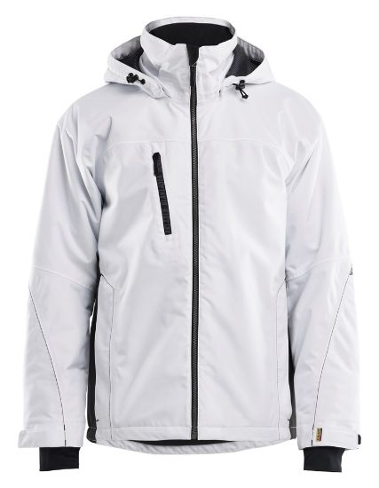 Afbeeldingen van BLÅKLÄDER Winterjas lichtgewicht 4890 wit/donkergrijs XL