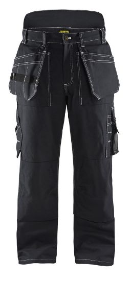 Afbeeldingen van BLÅKLÄDER Winterwerkbroek 1515 zwart C60