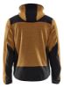 Afbeeldingen van BLÅKLÄDER Gebreid jack met softshell 5940 honinggoud/zwart S